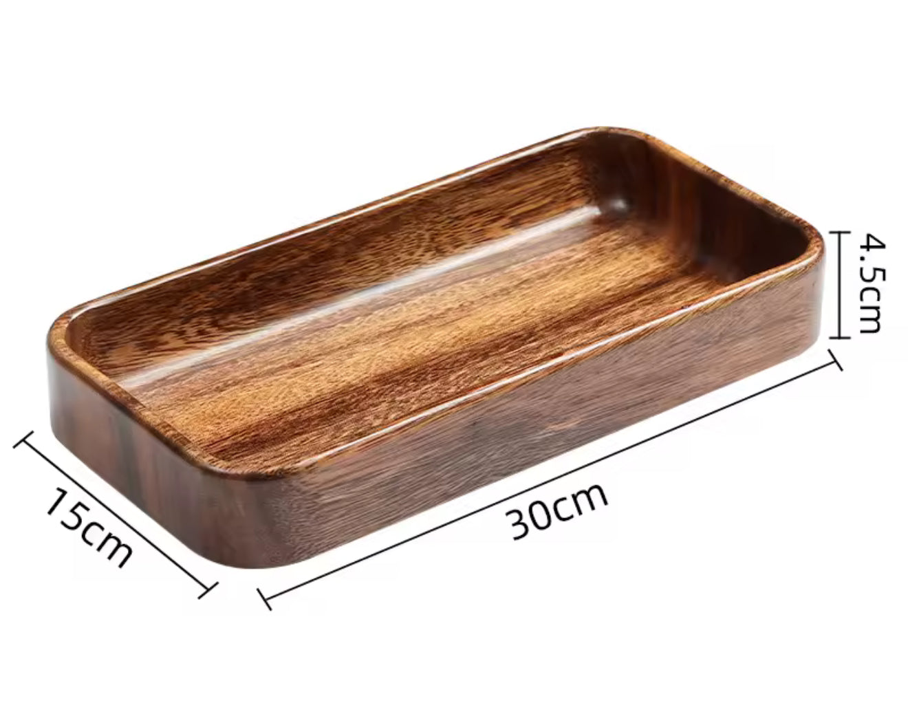 Premium Solid Acacia Wood Tray
