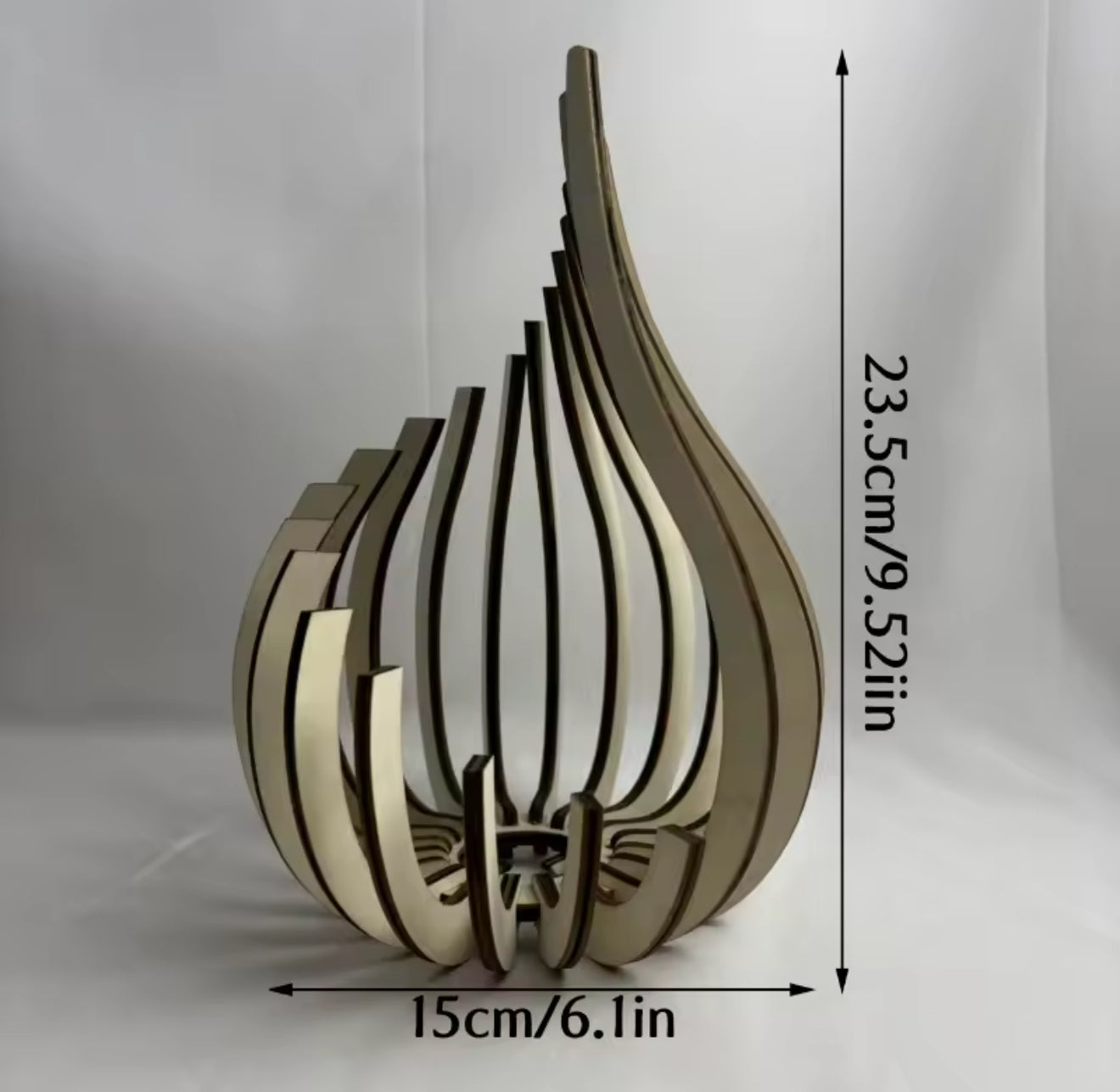 Modern Minimalist Wooden Candle Holder