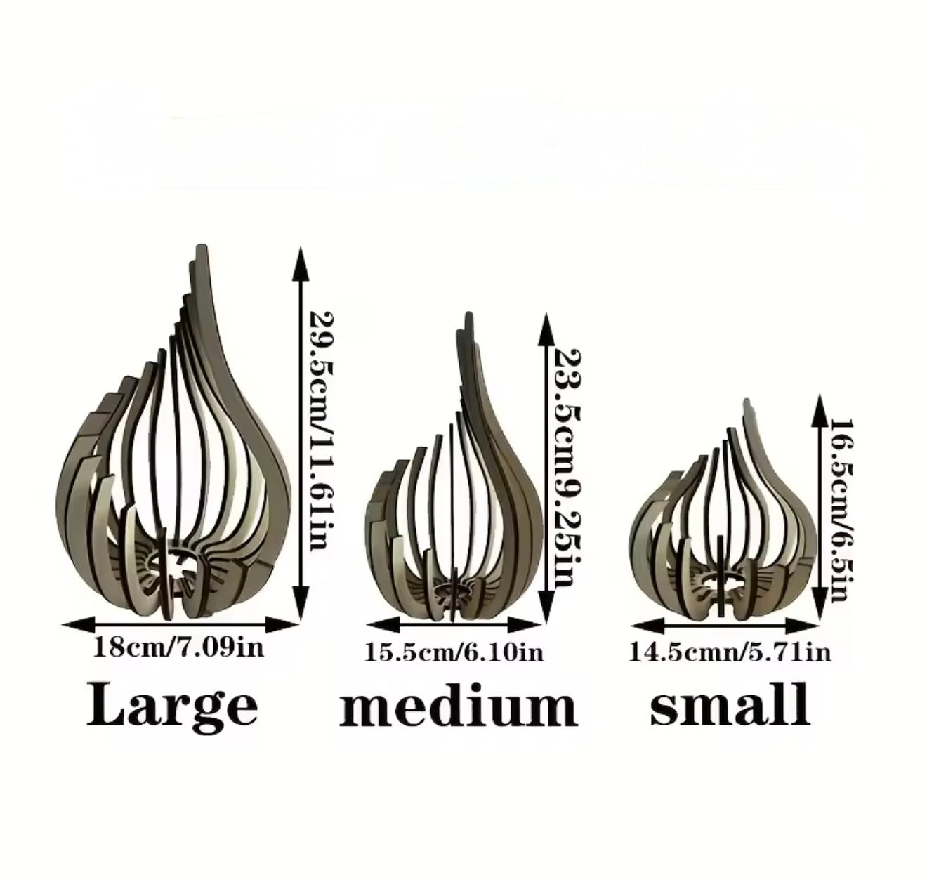 Modern Minimalist Wooden Candle Holder