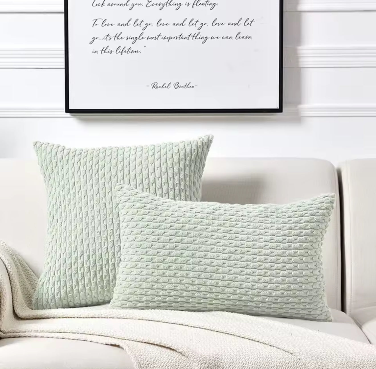 Bohemian Striped Fall Throw Pillow