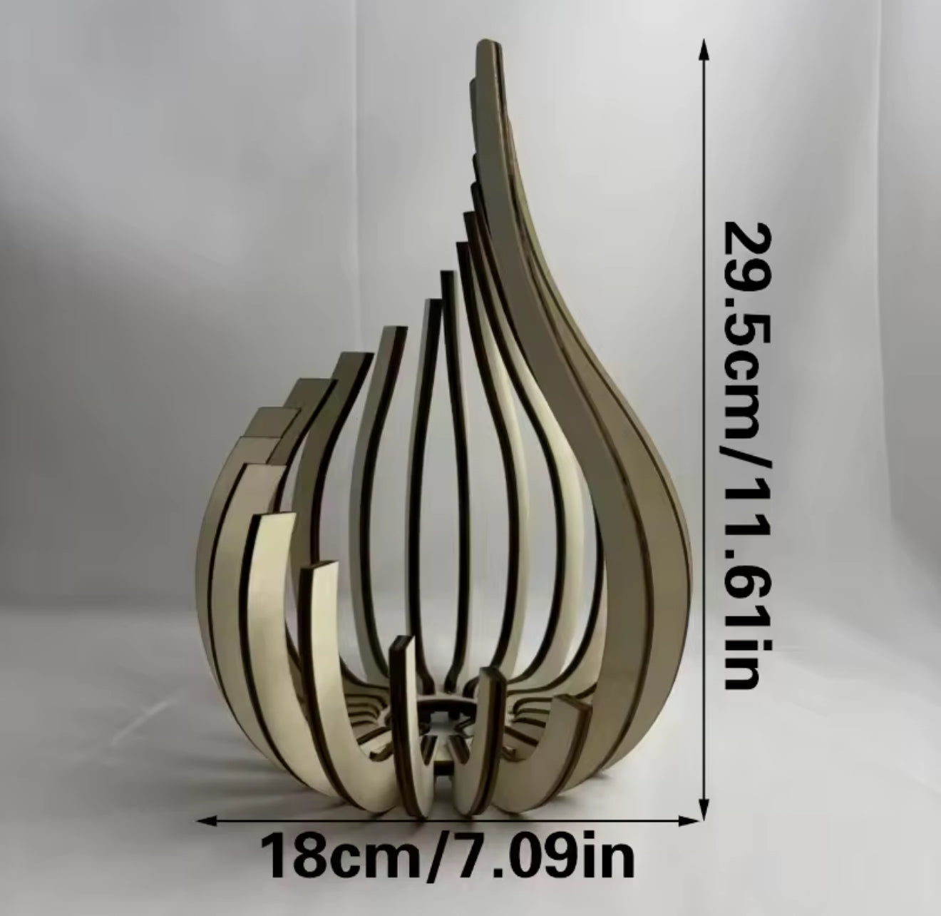 Modern Minimalist Wooden Candle Holder