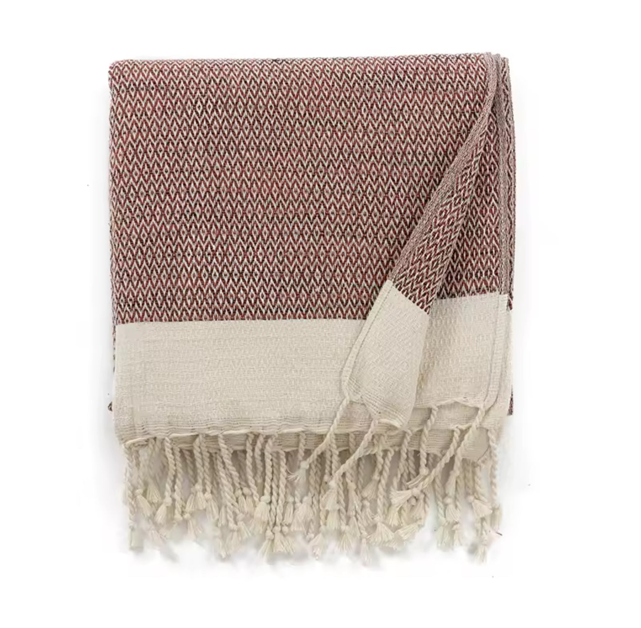 Turkish Checkered Throw Blanket