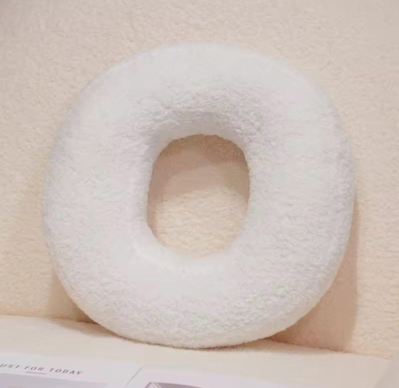 Cozy Alphabet Plush Pillow