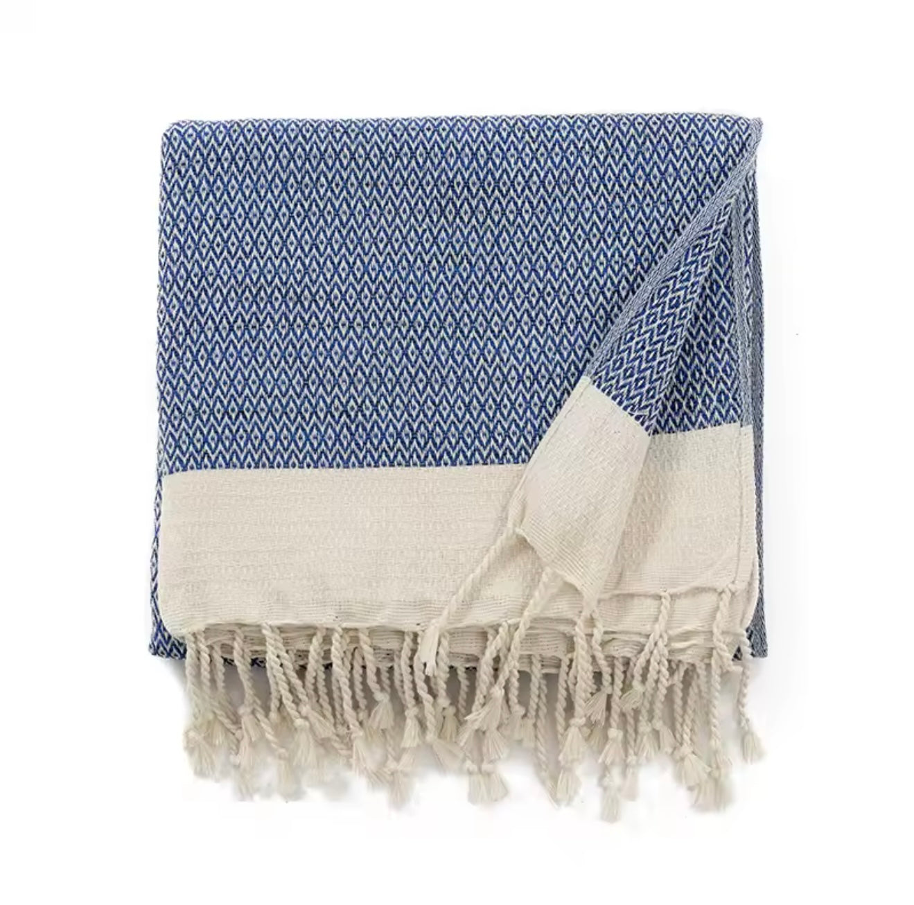 Turkish Checkered Throw Blanket