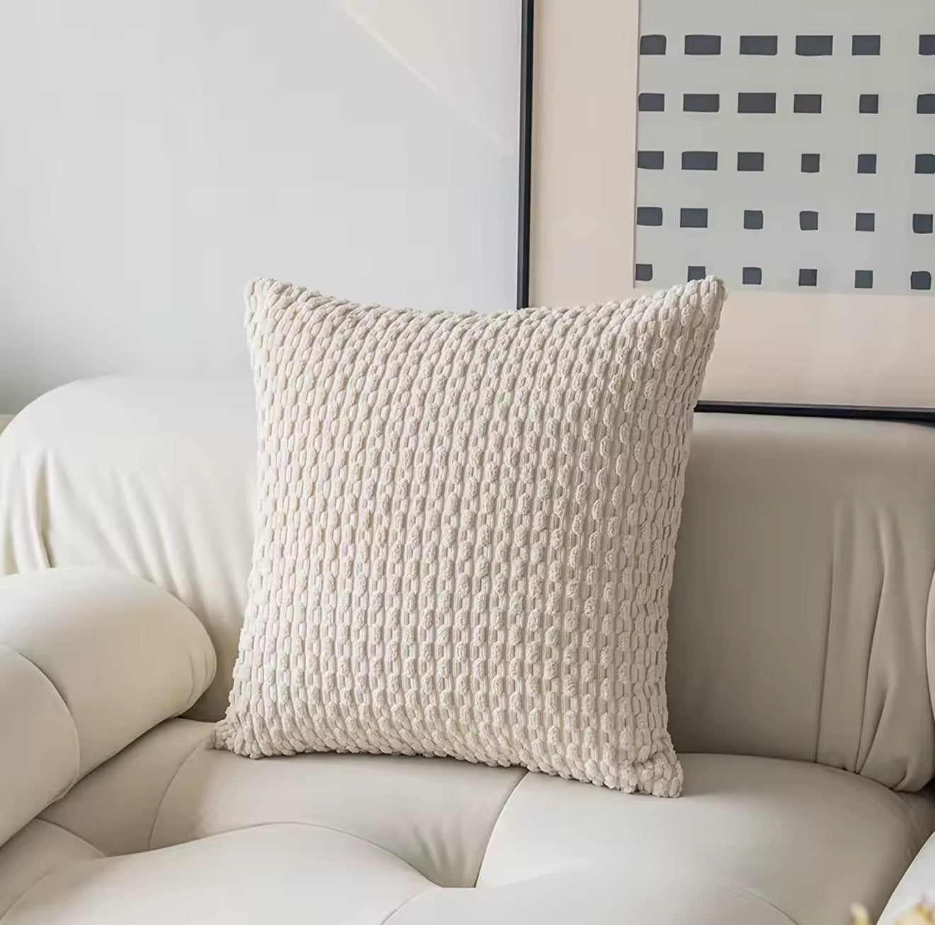 Bohemian Striped Fall Throw Pillow