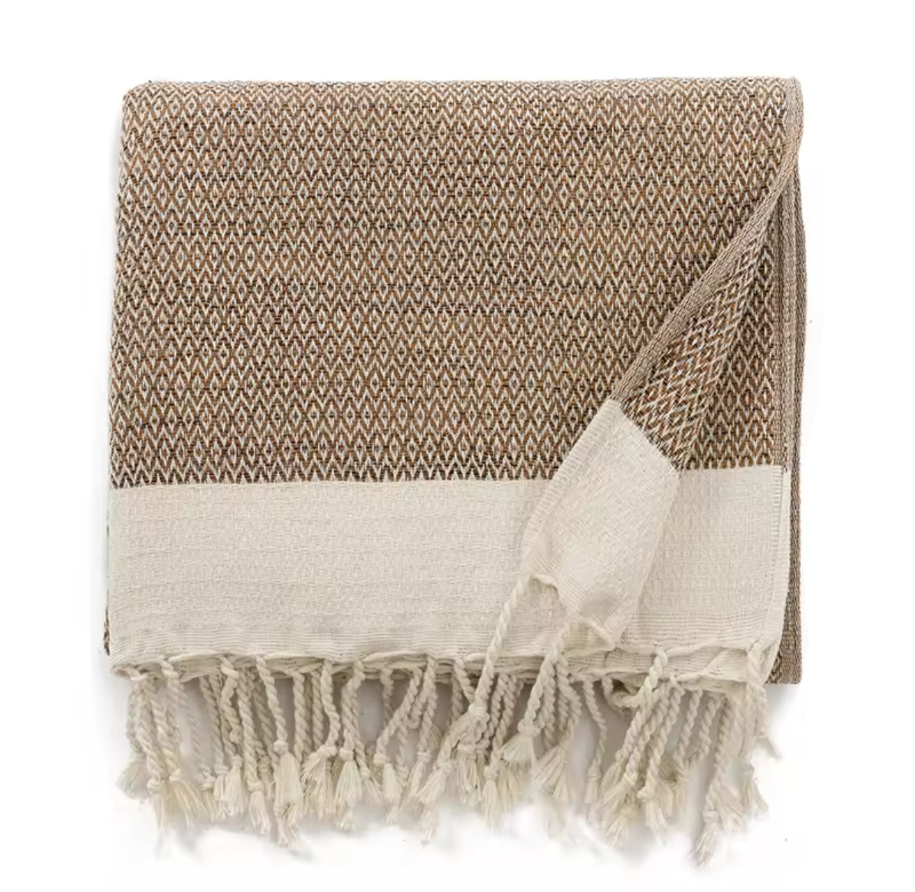Turkish Checkered Throw Blanket