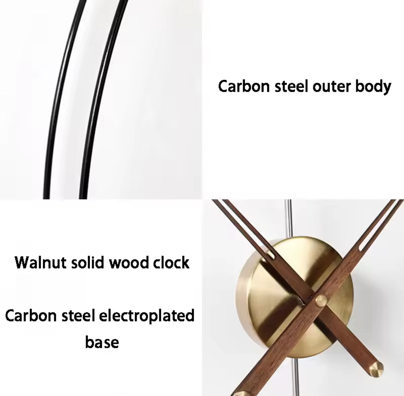 Spanish Minimalist Wall Clock