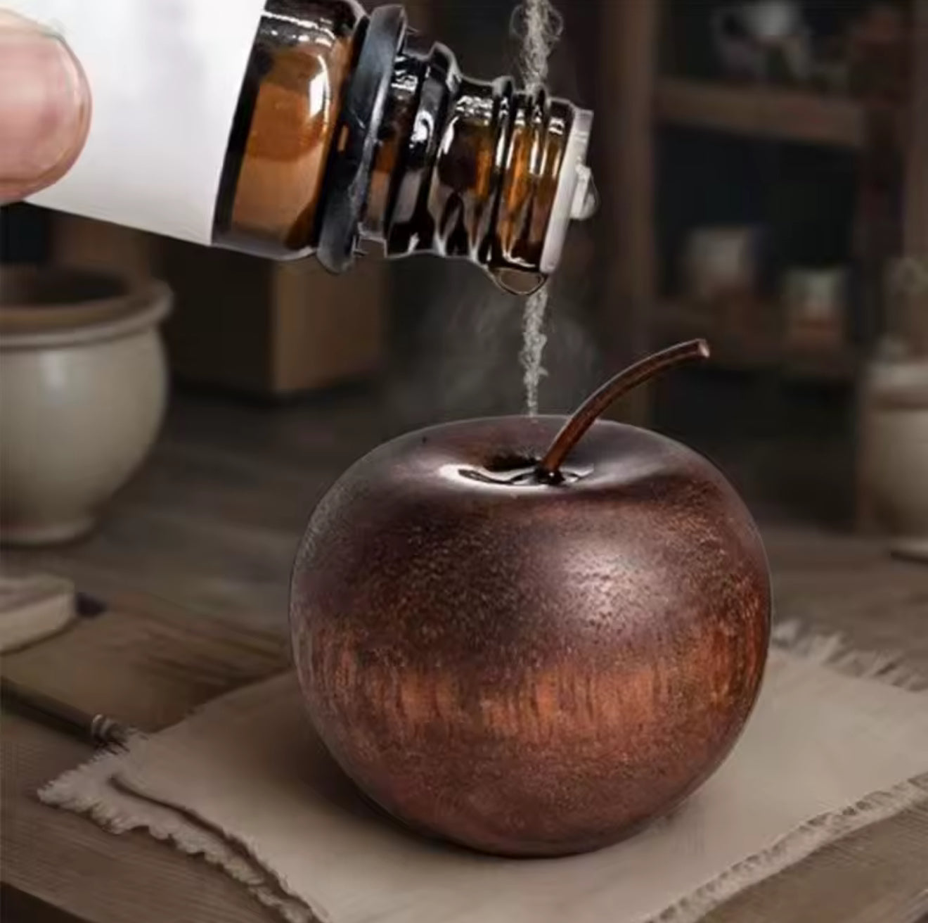 Wooden Apple Aroma Diffuser