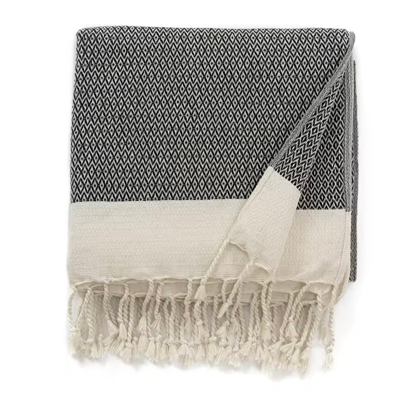 Turkish Checkered Throw Blanket