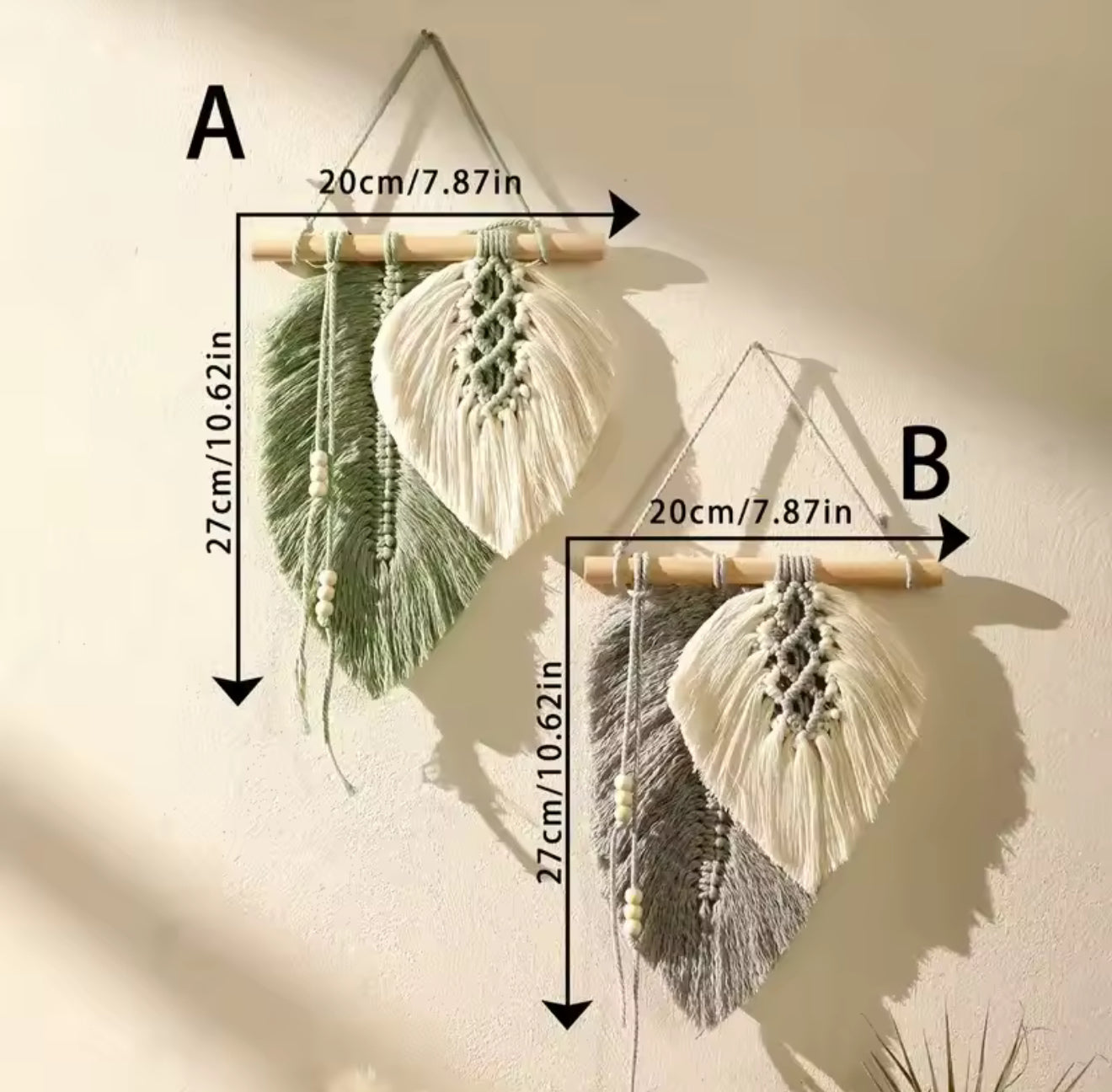 Small Bohemian Macramé Wall Hanging