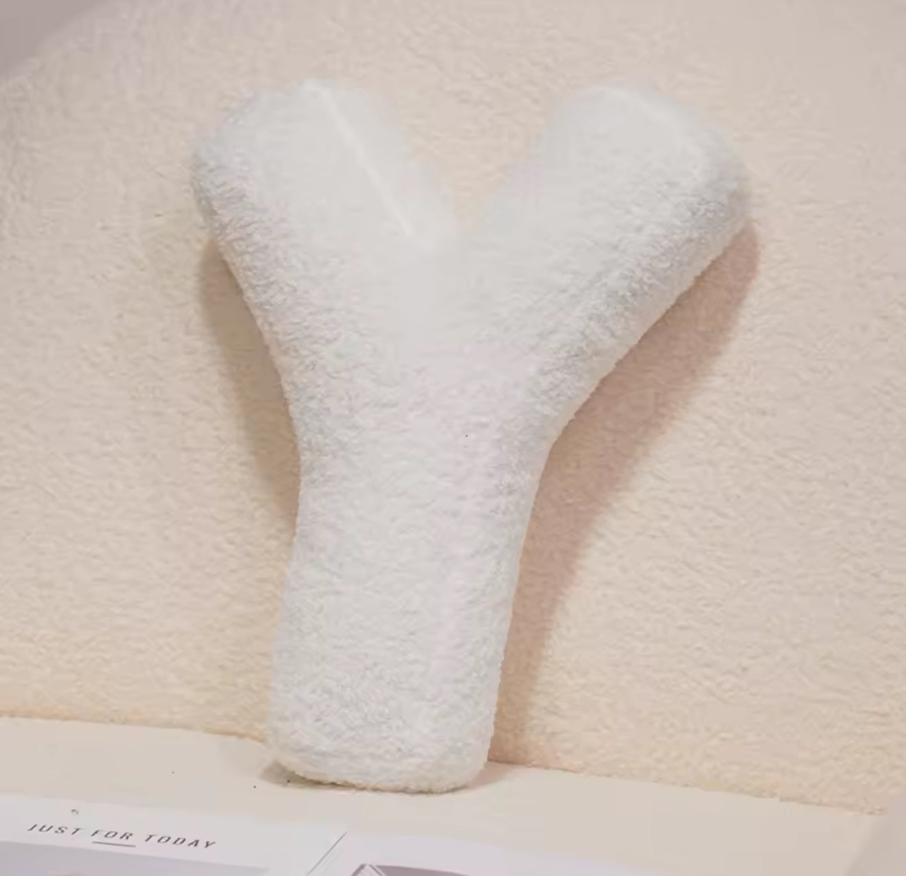 Cozy Alphabet Plush Pillow
