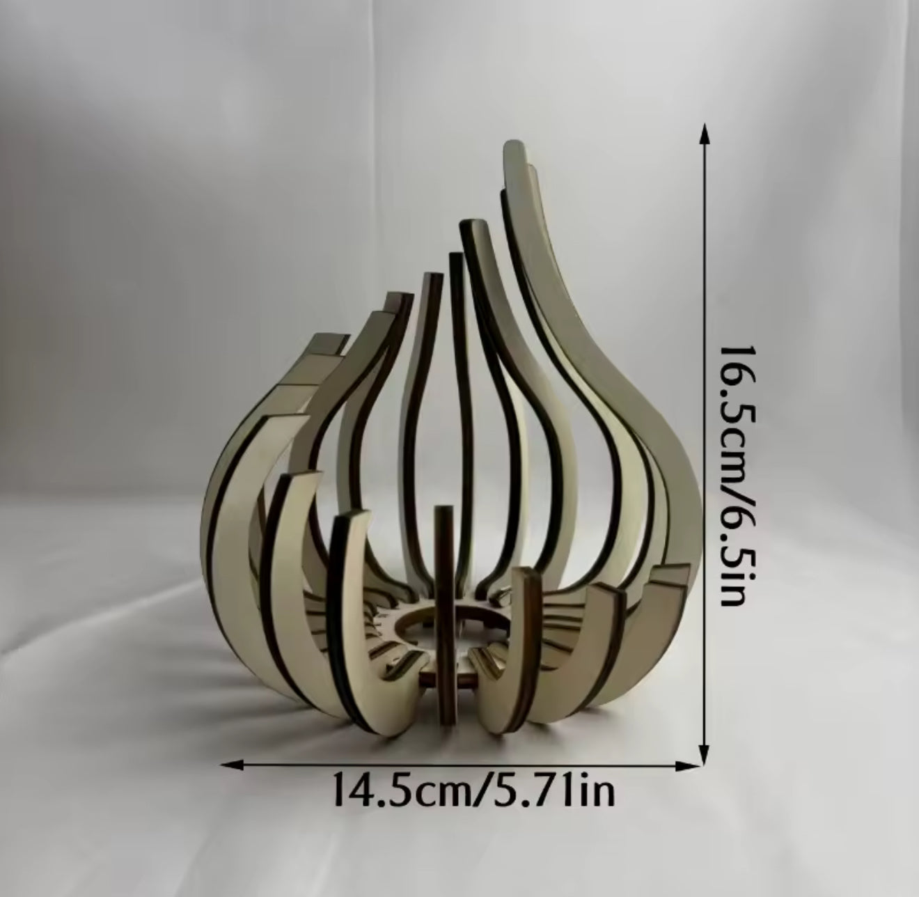 Modern Minimalist Wooden Candle Holder