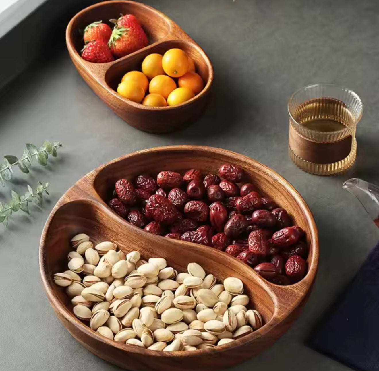 Premium Solid Acacia Wood Tray