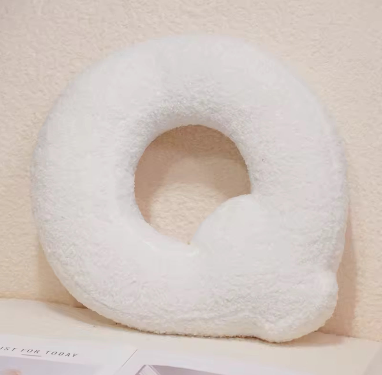 Cozy Alphabet Plush Pillow