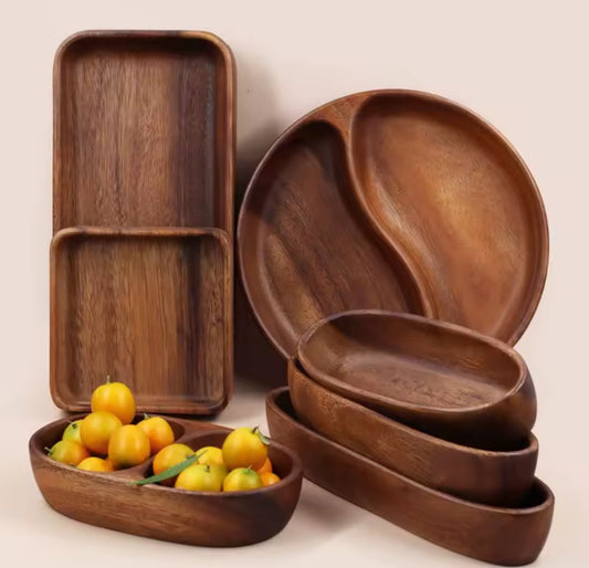 Premium Solid Acacia Wood Tray