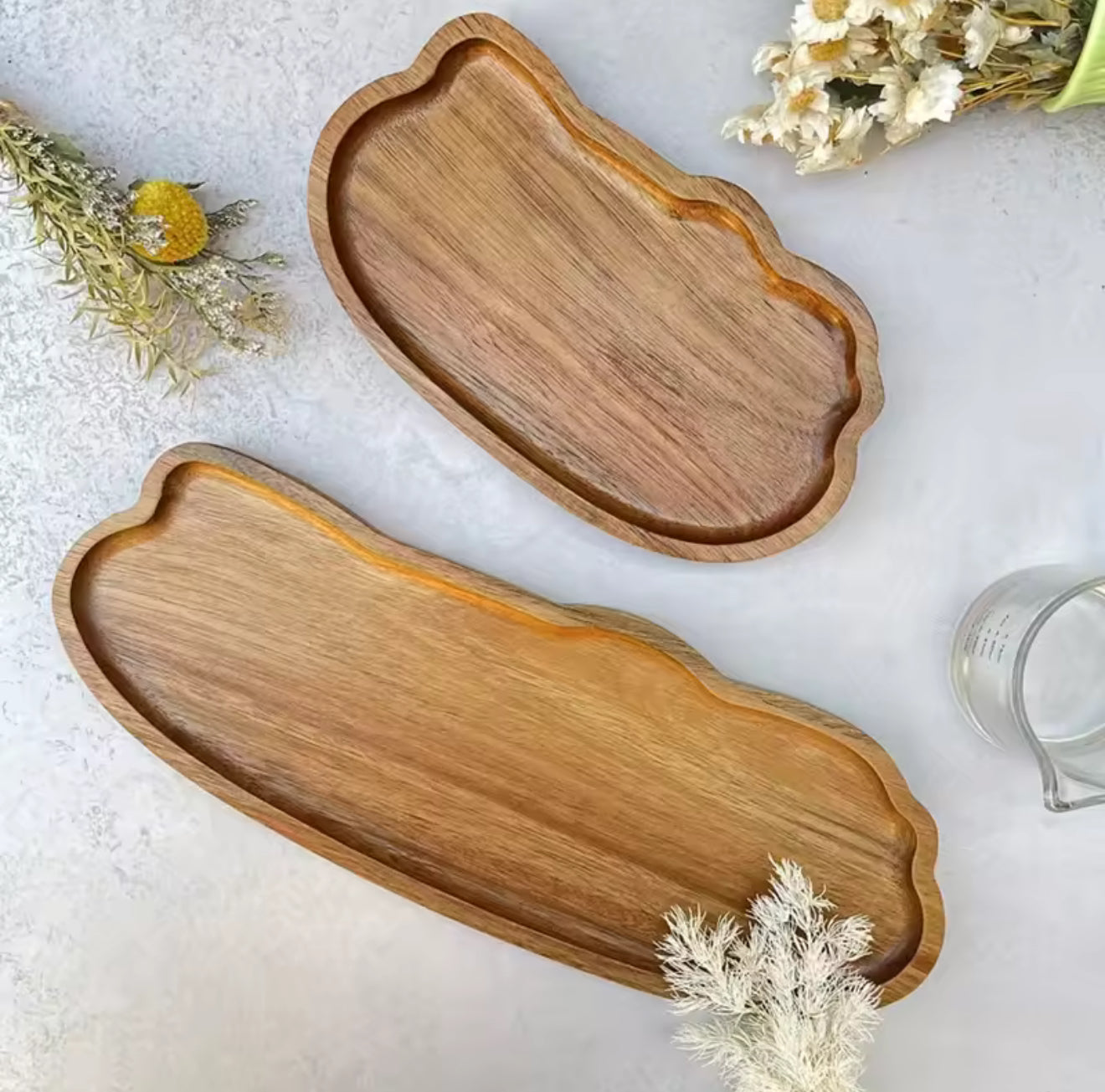 Japanese Style Wooden Serving Tray